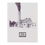 Fumer-nuit-gravement-à-votre-santé..-Dachau-stylo-bille-et-collage-sur-papier